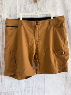 Men's Cargo Shorts in Tan - Utility Outdoor Performance